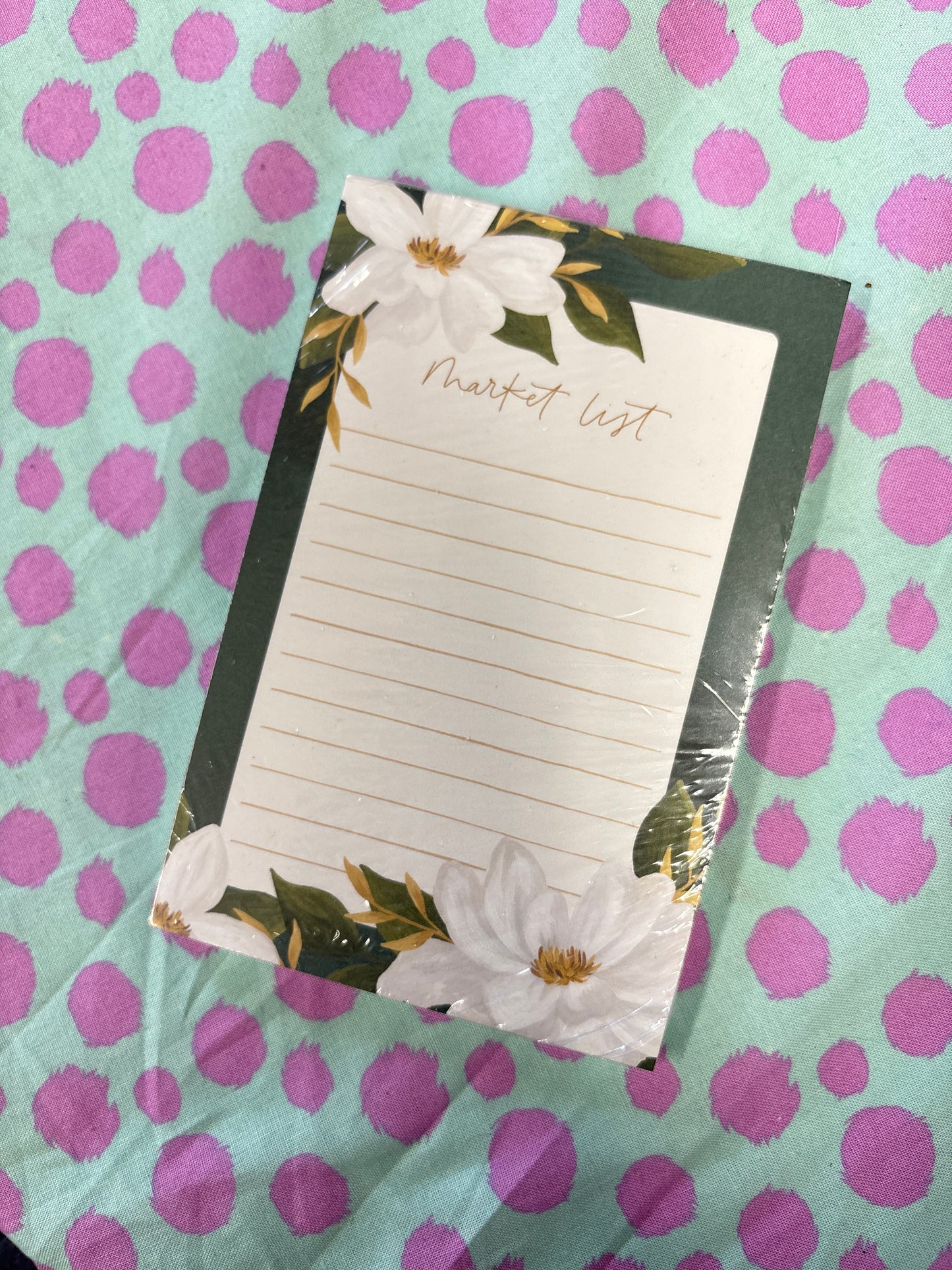 Market List Notepad