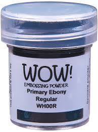 WOW! Primary Ebony Embossing Powder