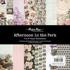 Paper Rose - Afternoon In The Park Collection - 6 x 6 Paper Pack