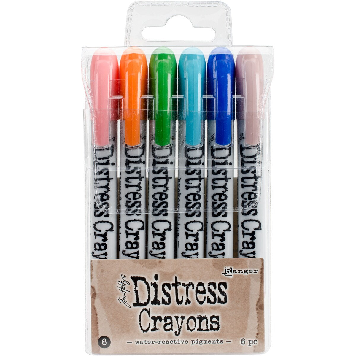 Ranger Ink - Tim Holtz - Distress Crayons - Set 6