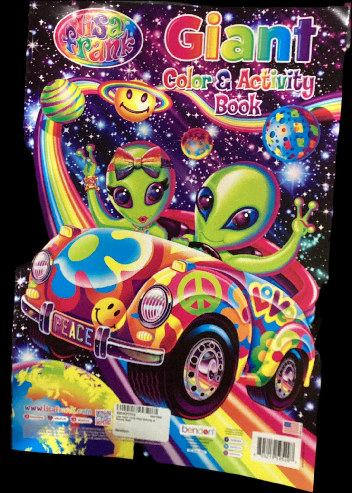 Lisa Frank - Large Coloring Book