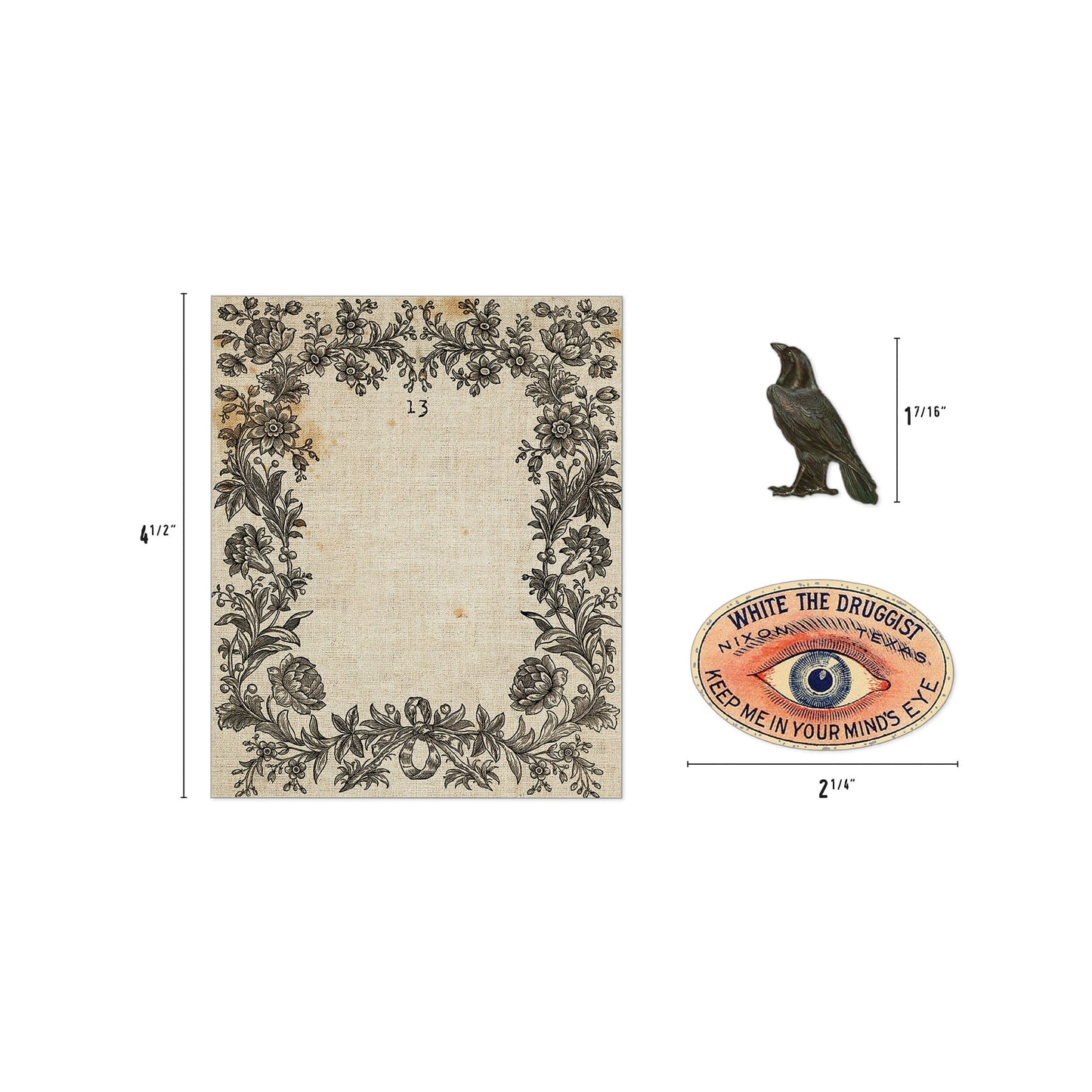 Tim Holtz Idea-ology Halloween 2024 Ephemera