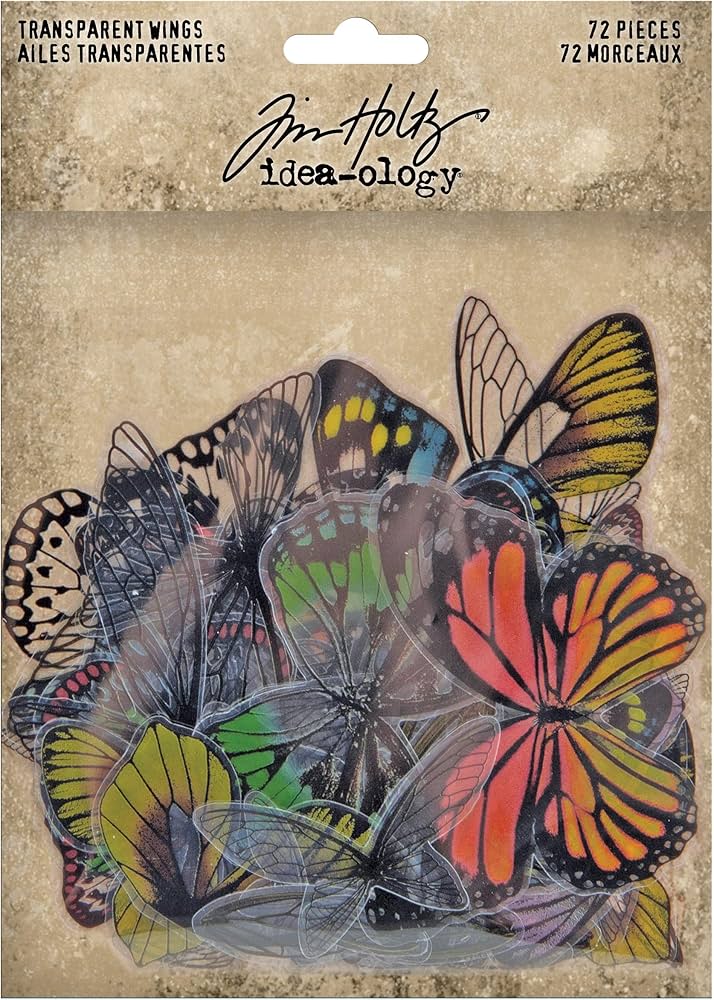 Tim Holtz idea-ology TRANSPARENT WINGS