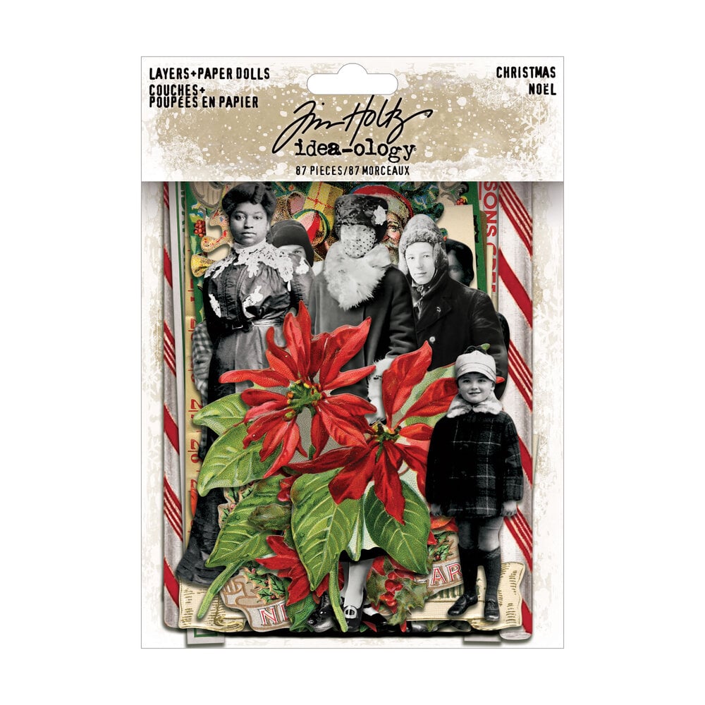Tim Holtz Christmas Noel Layers + Paperdolls