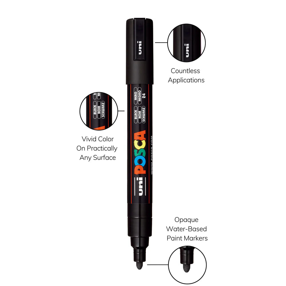 Uni Posca PC-5M Medium Bullet Tip Paint Marker