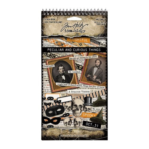 Tim Holtz - Halloween - Sticker Book
