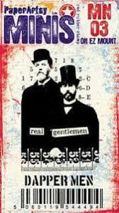 PaperArtsy Mini Stamp Dapper Men - MN03