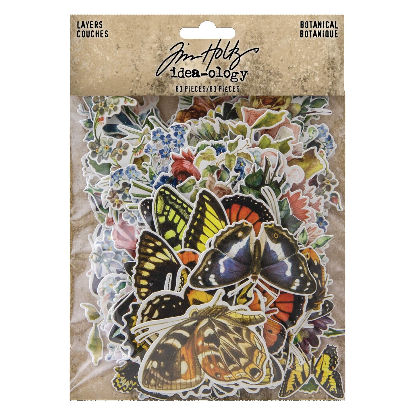 Tim Holtz Layers Botanical Diecuts