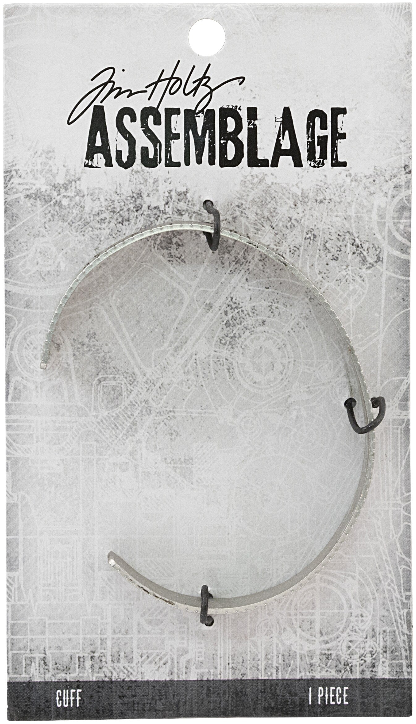 Tim Holtz Assemblage Cuff Bracelet -Ruler