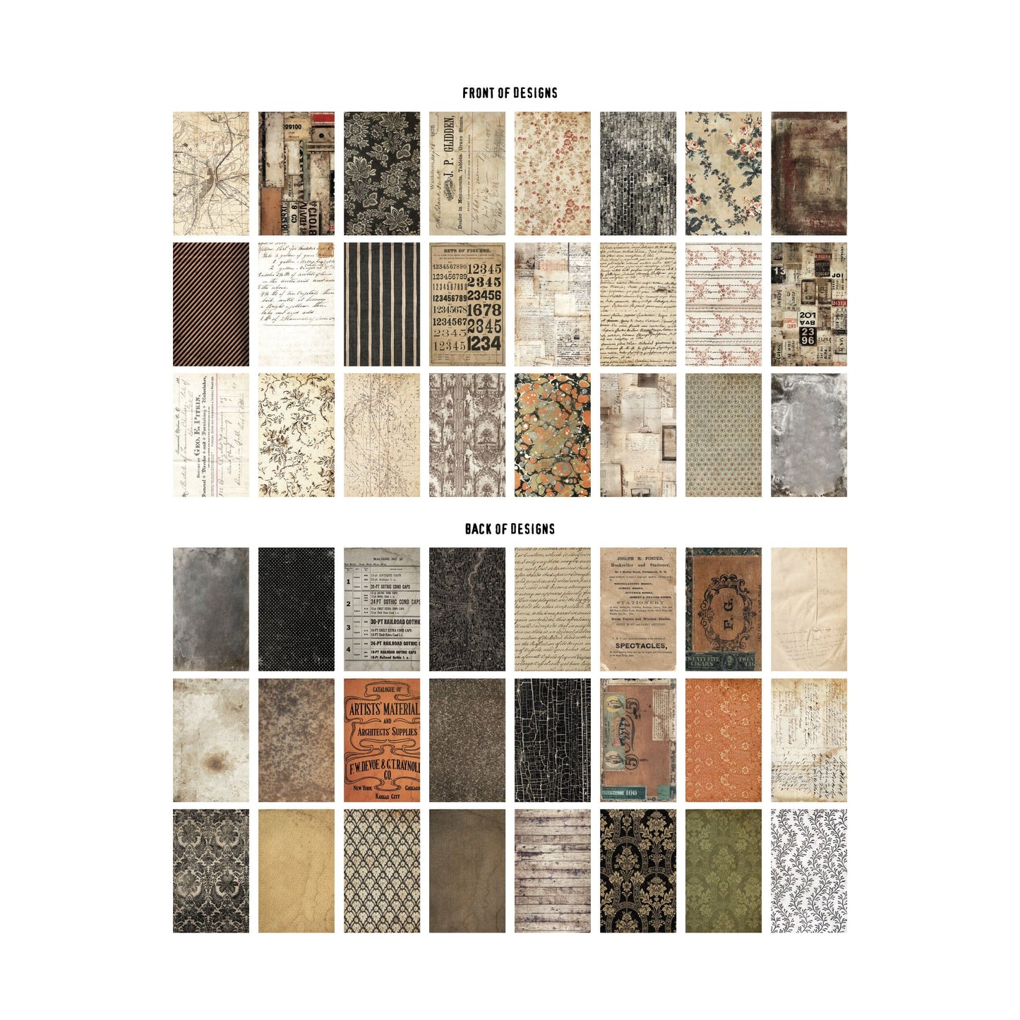 Tim Holtz Idea-ology Backdrops