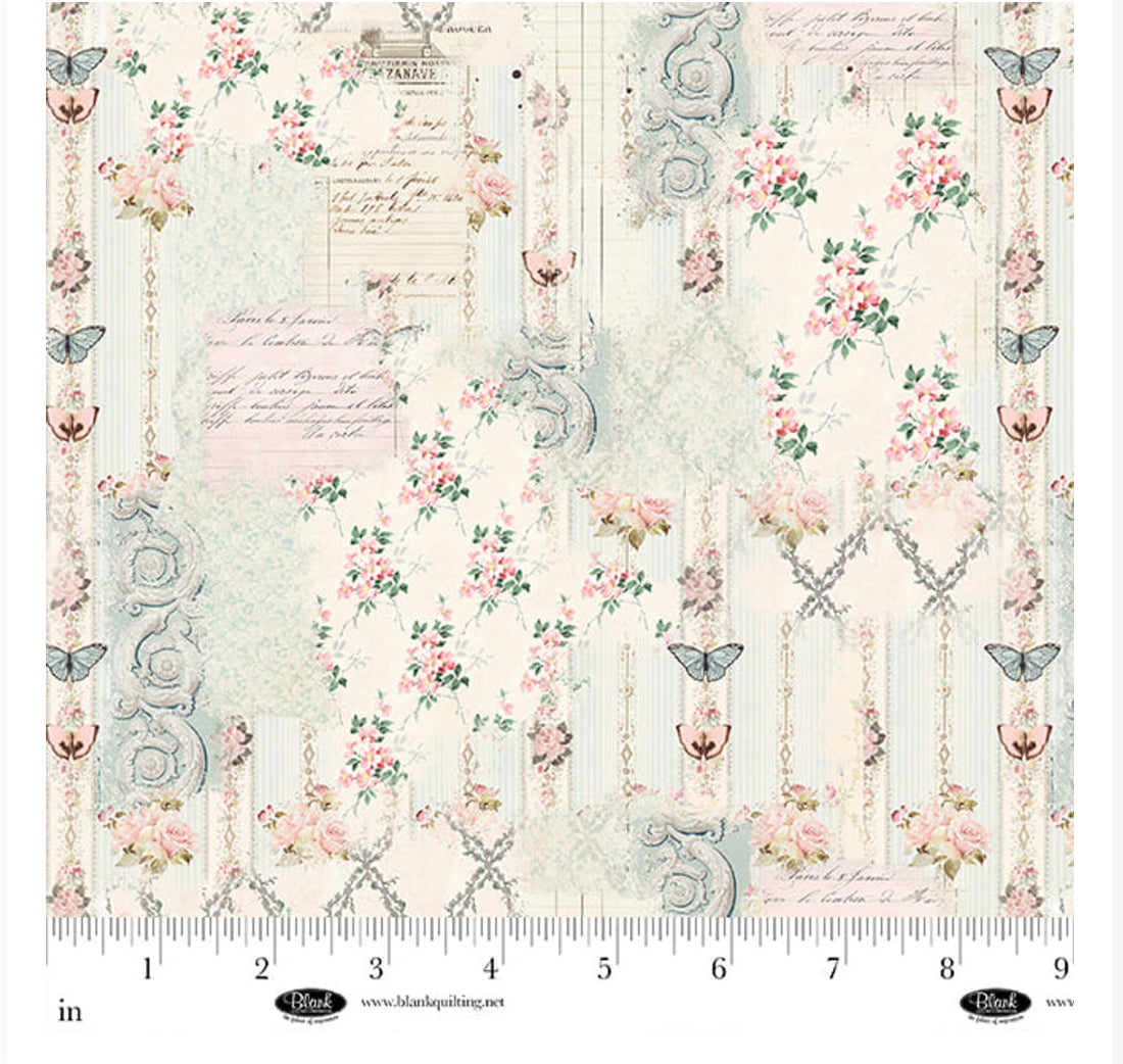 4296-41 Ecru • Parisian Snippets
Frank Garcia • Floral Lattices