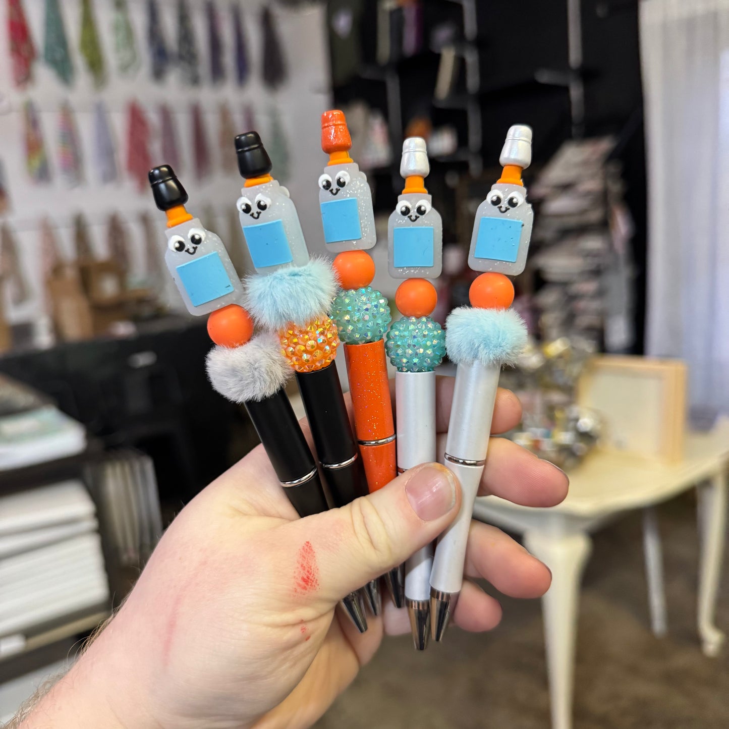 Glue Bottle 3D Beaded Pen