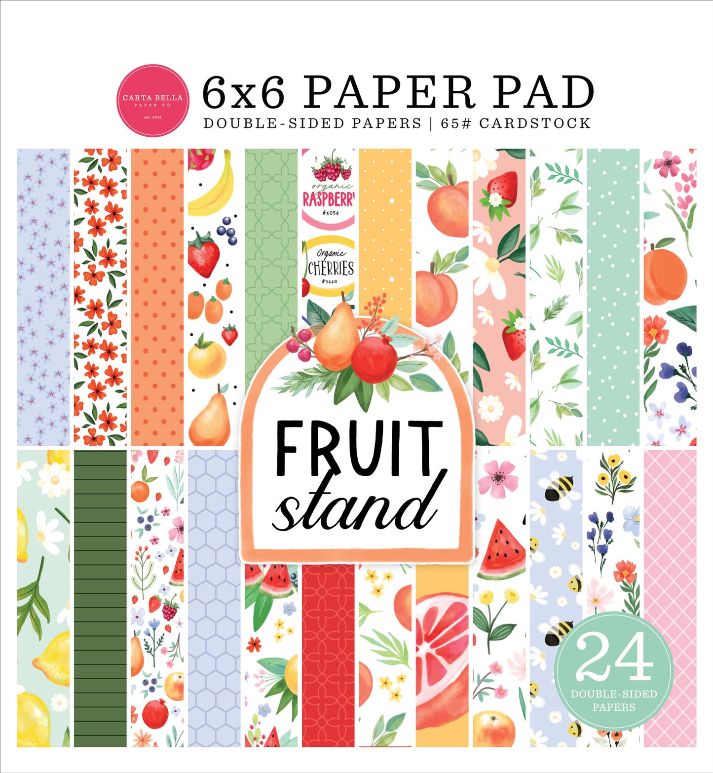 Echo Park 6 x 6 Pad — Fruit Stand