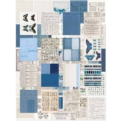 49 and Market - Inkwell 6x8 Collage Sheets - Color Swatch Essentials
