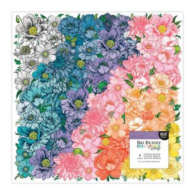 BoBunny - Colorful Story Collection - 12 x 12 Specialty Paper