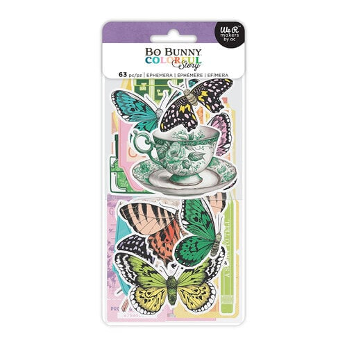 BoBunny - Colorful Story Collection - Ephemera - Icons