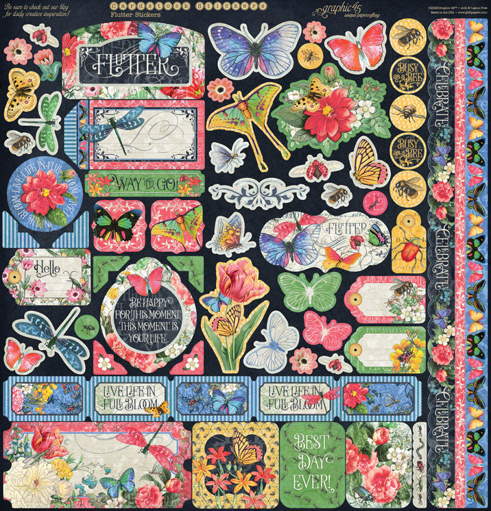 Flutter • Graphic 45 Keepsake Edition Kit