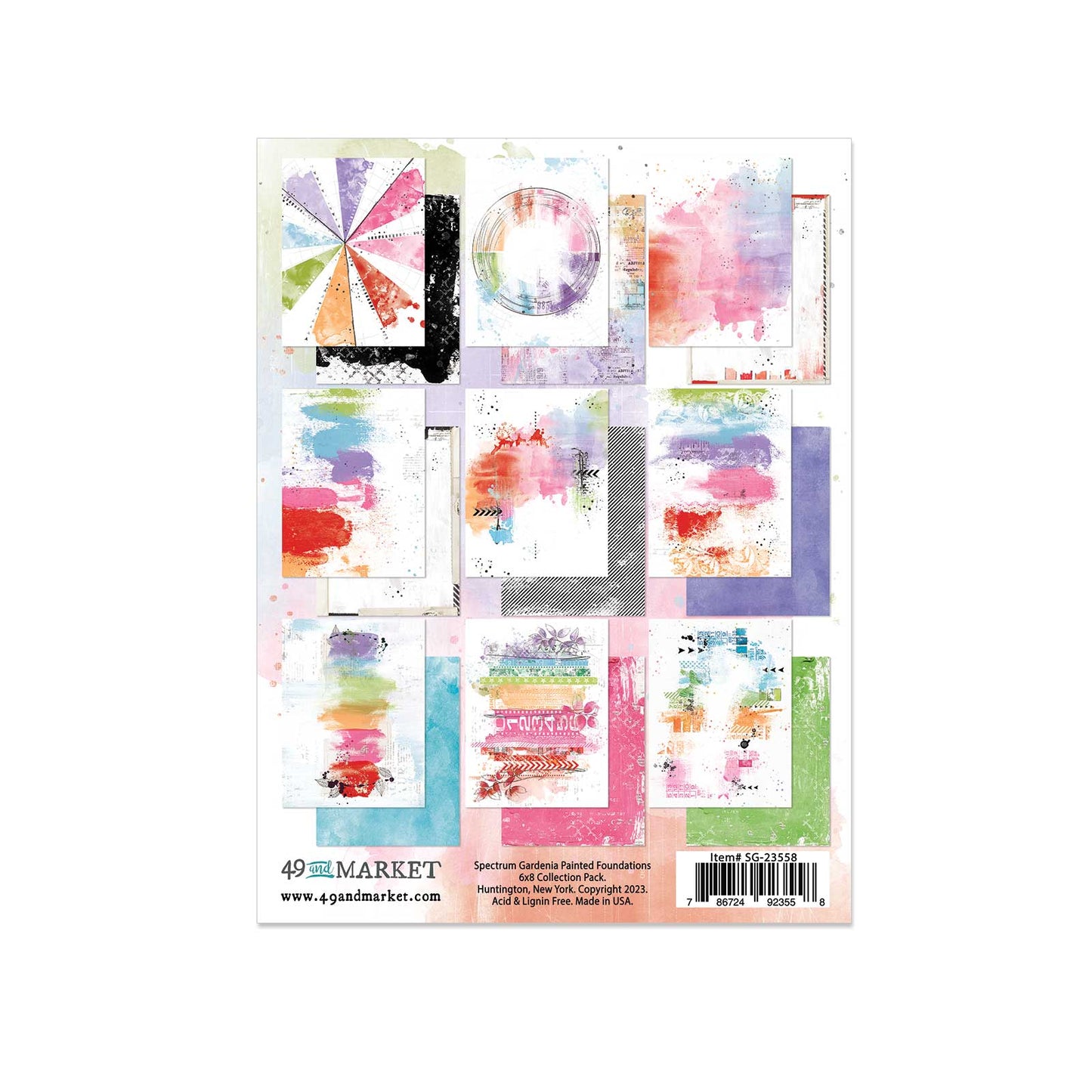 Spectrum Gardenia – 6×8 Painted Foundations Collection Pack