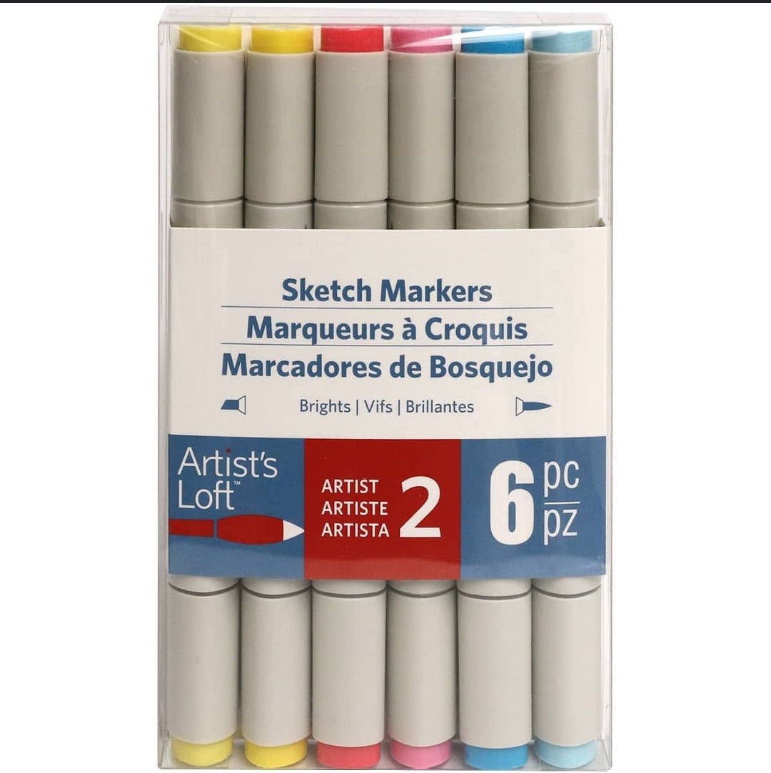 Artist Loft Dual Tip Sketch Marker (Lvl 2)