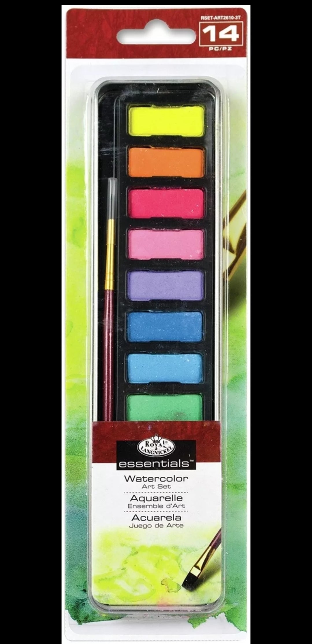 Royal & Langnickel® Watercolor Painting Set W/Tin