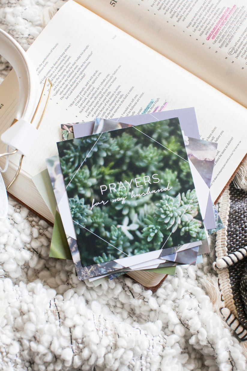 Prayers For My Husband Card Set