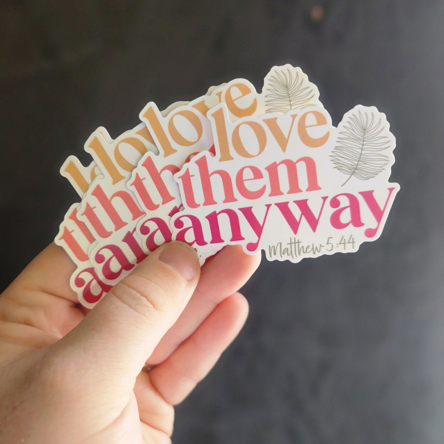 Missional Merch Stickers