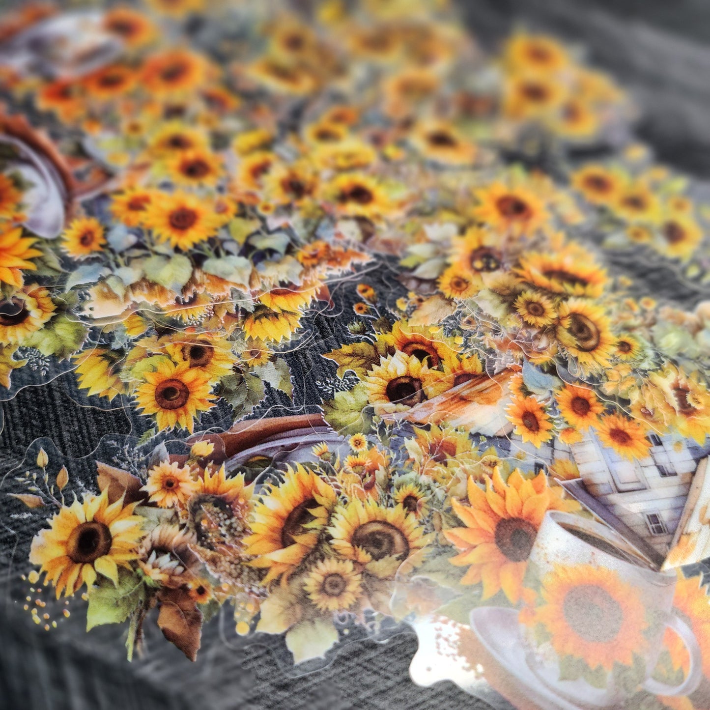 Sunflower Border Stickers