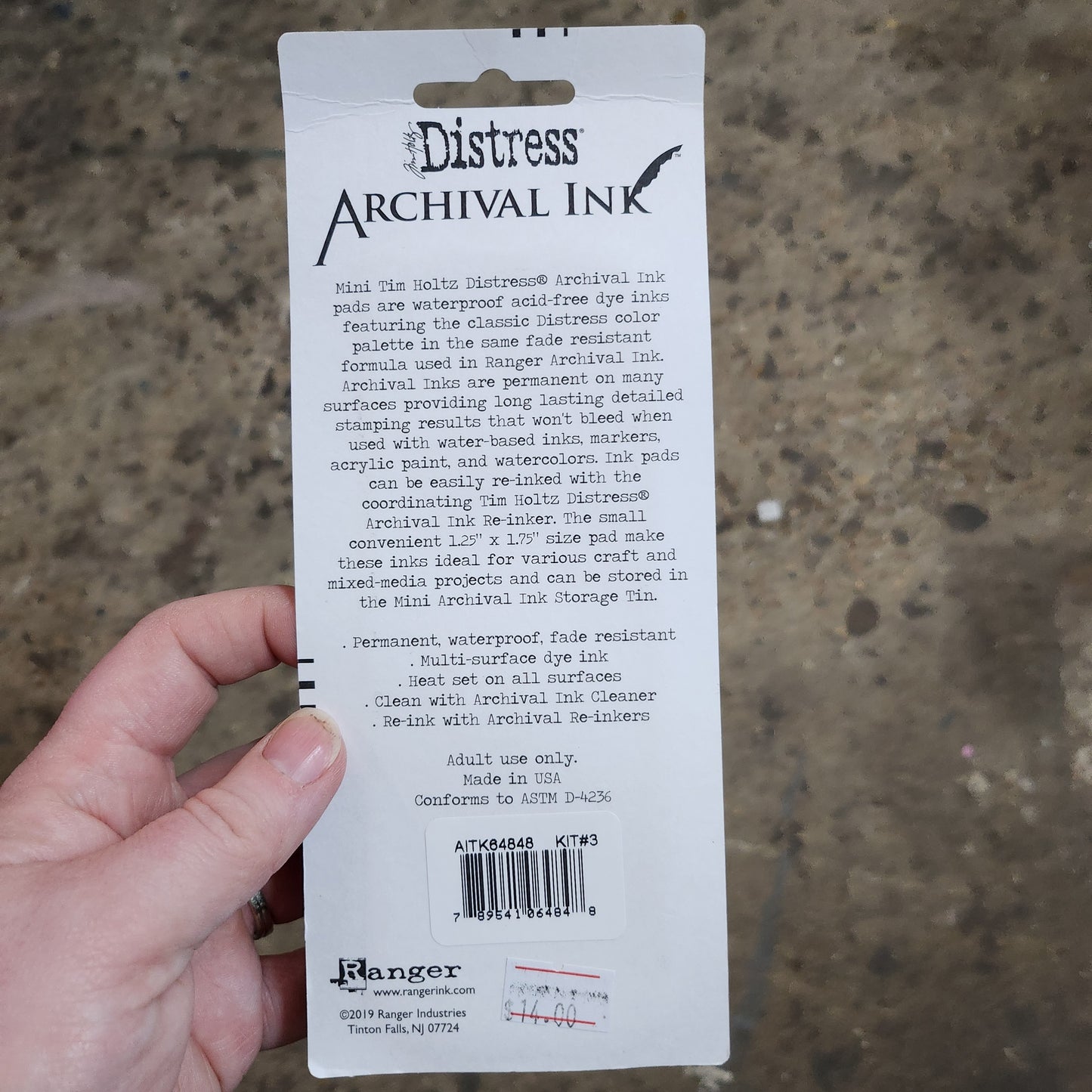 Tim Holtz Distress® Mini Archival Ink™ Kit #3