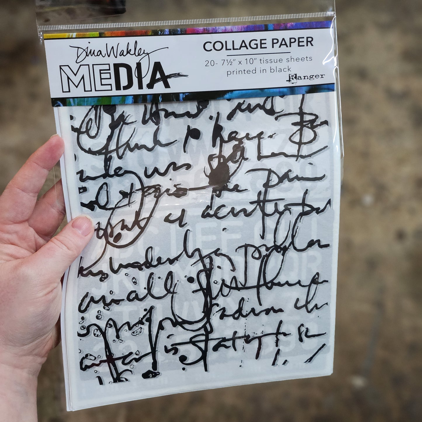 Dina Wakley Media Collage Paper