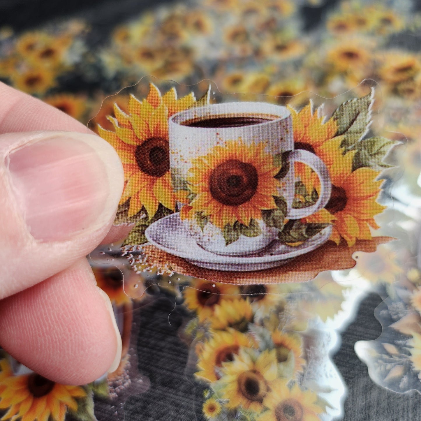 Sunflower Border Stickers