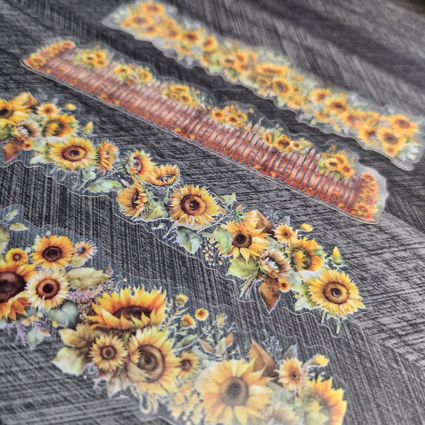 Sunflower Border Stickers