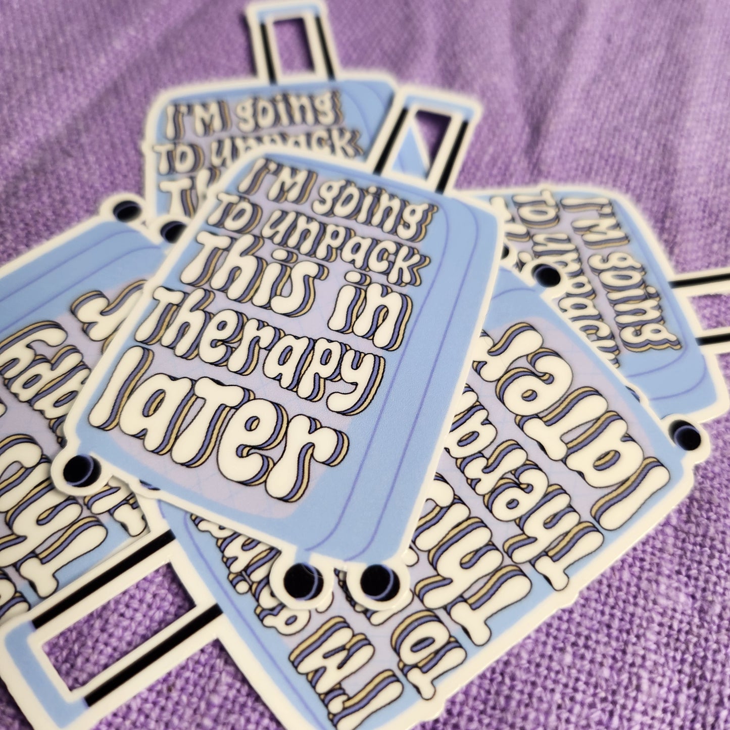 I'll Unpack This In Therapy Later Sticker