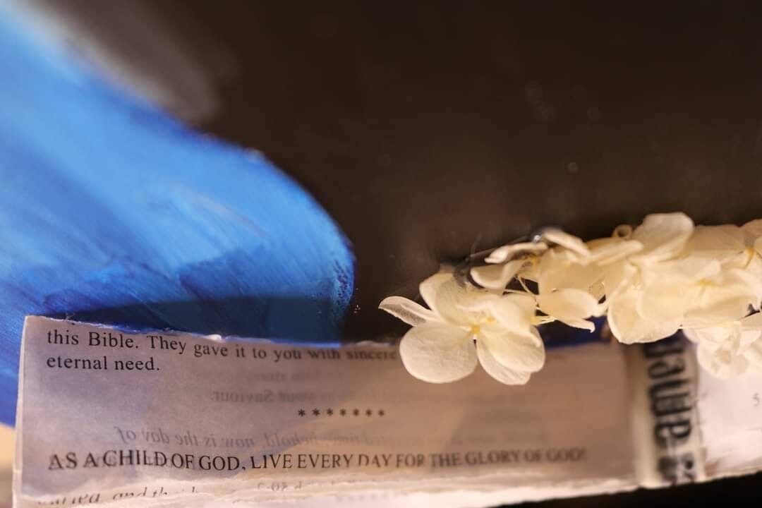 Renewed Mind Romans 12 2 Mixed Media Collage Canvas Home Decor