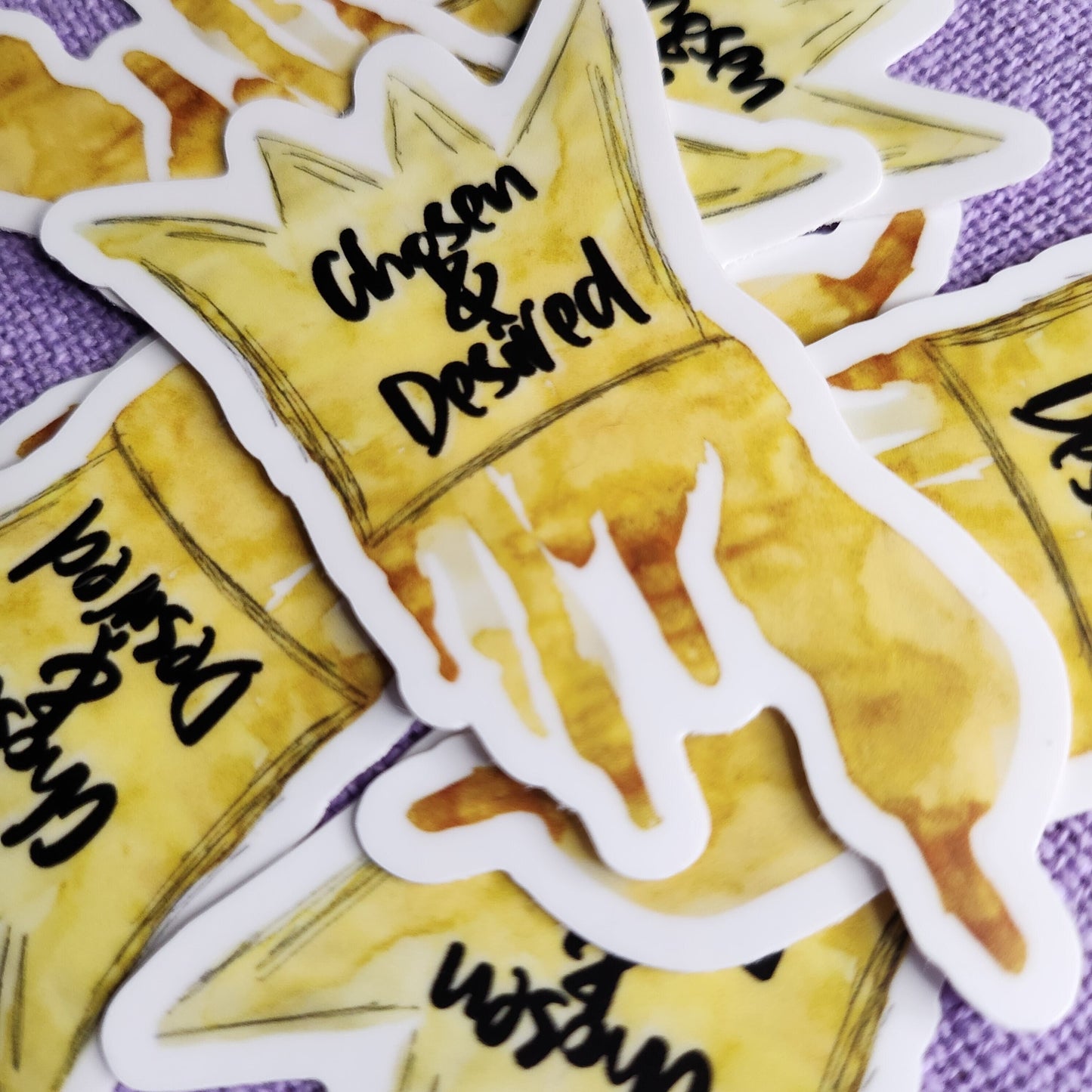Chosen & Desired Bible Verse Sticker