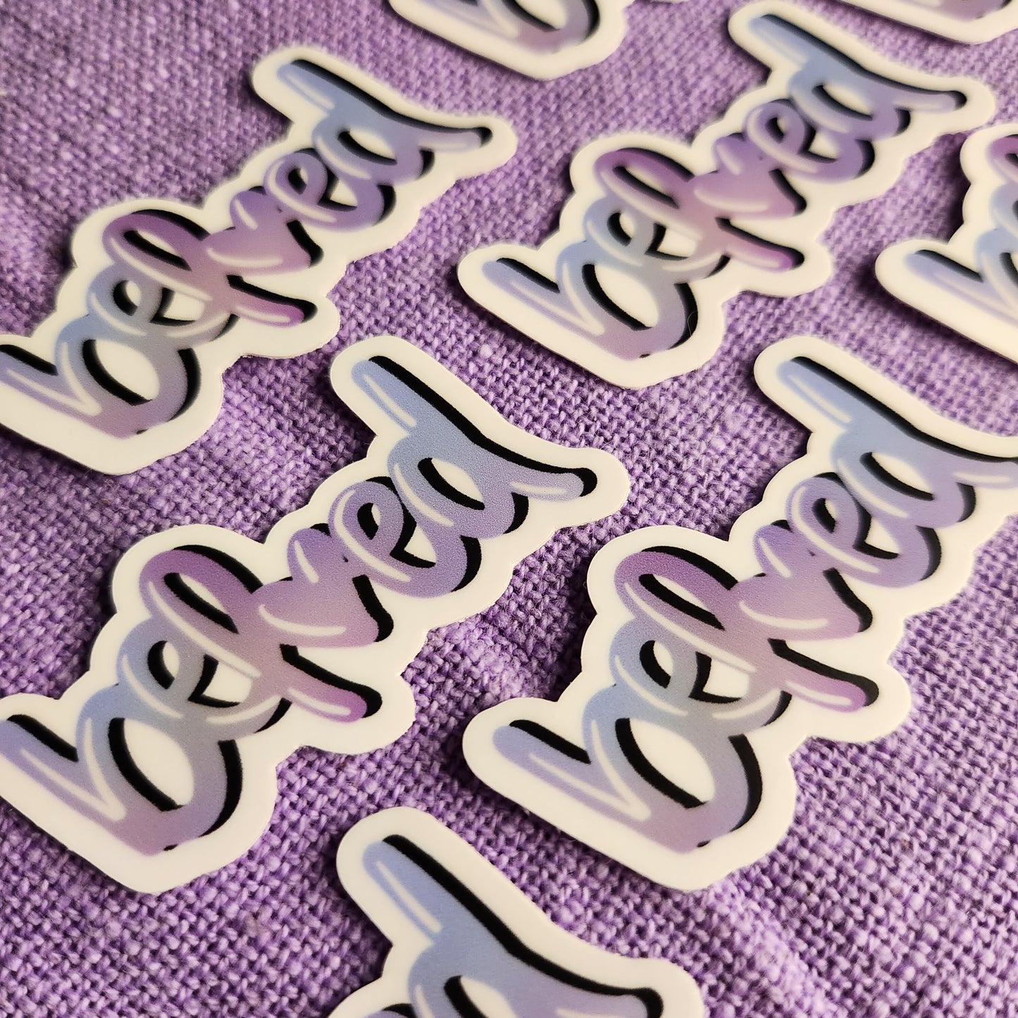 Beloved Sticker, Beloved Christian Sticker, Bible Verse Sticker,