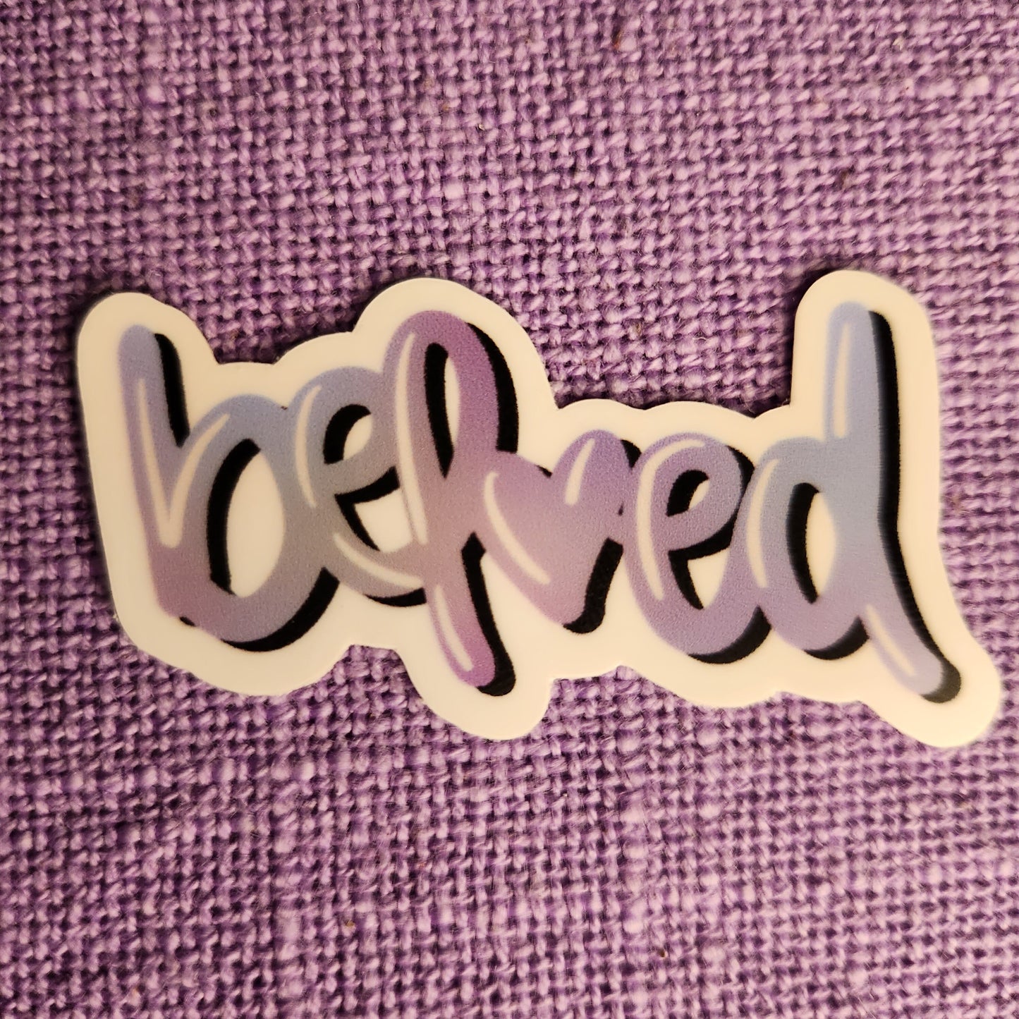 Beloved Sticker, Beloved Christian Sticker, Bible Verse Sticker,