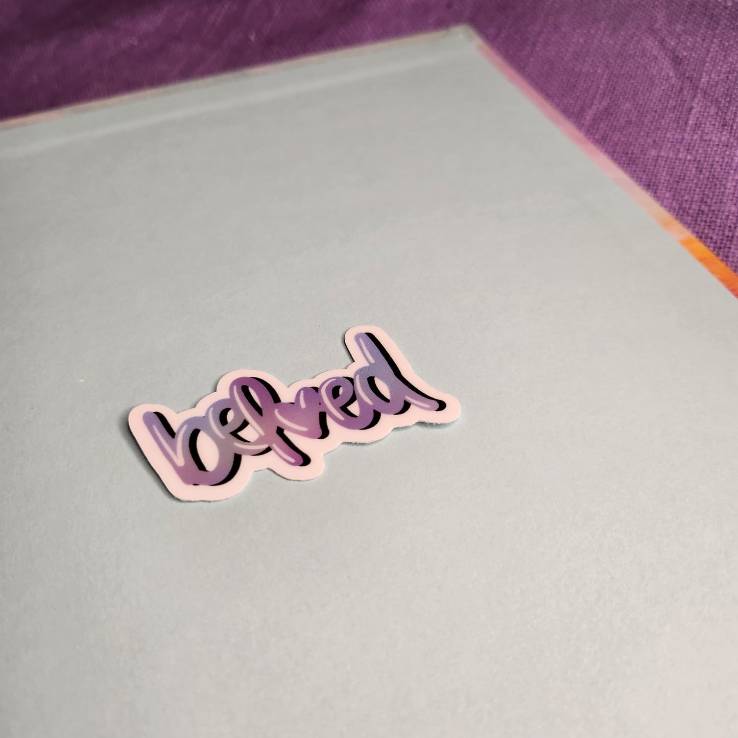 Beloved Sticker, Beloved Christian Sticker, Bible Verse Sticker,