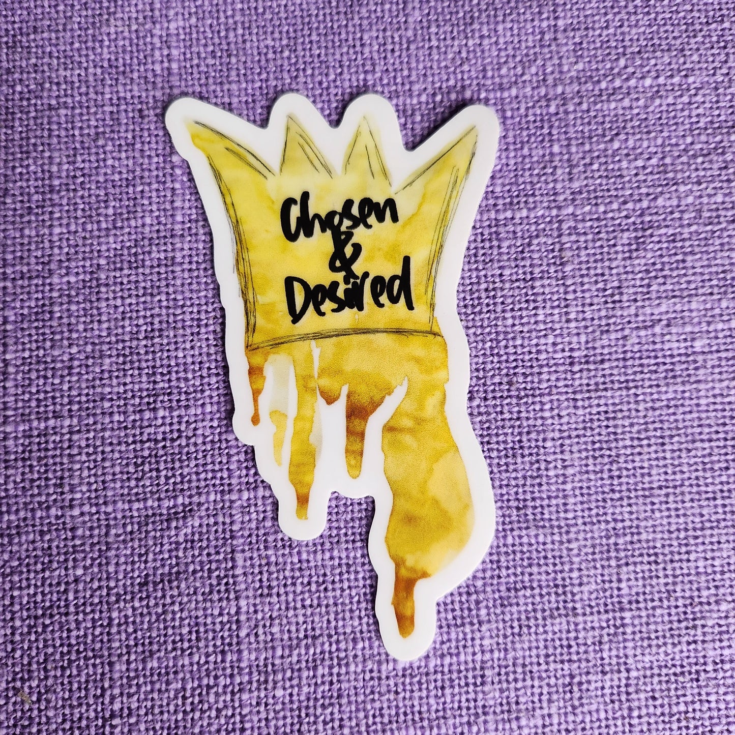 Chosen & Desired Bible Verse Sticker