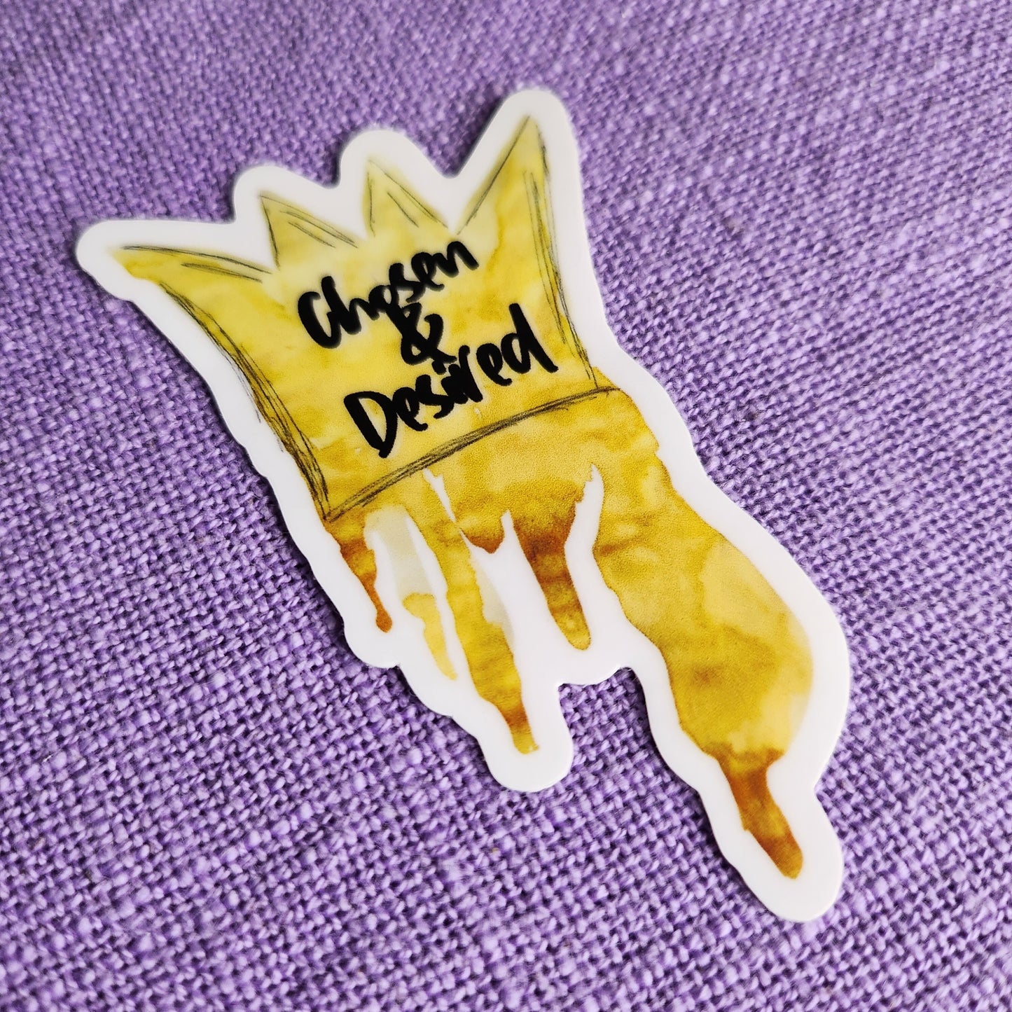 Chosen & Desired Bible Verse Sticker