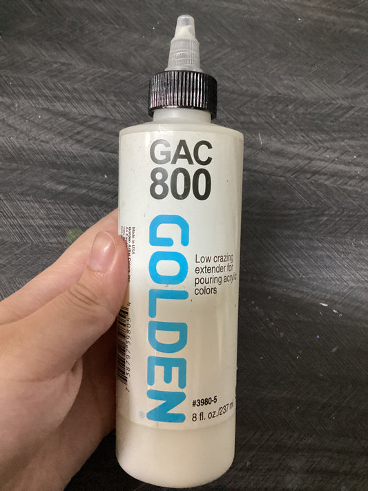 Golden GAC 800 | Low Crazing Extender for Pouring Acrylic Colors