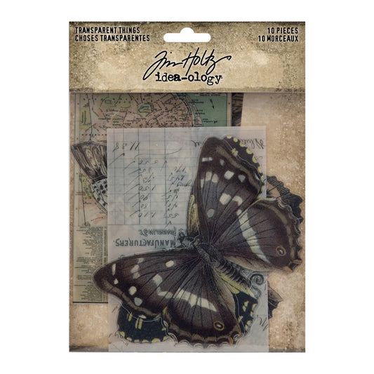 Tim Holtz idea-ology TRANSPARENT THINGS th94241