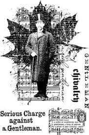 Paper Artsy - Vintage Ink and the Dog - Gentlemen 1