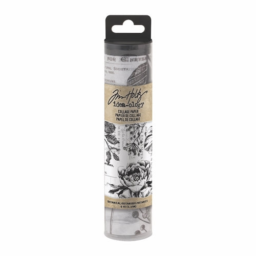 Tim Holtz Idea-ology Botanical Collage Paper