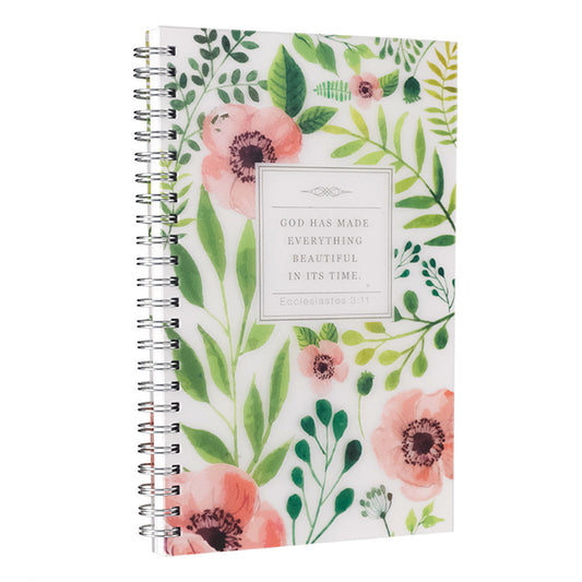 God Has Made Everything Beautiful Wirebound Notebook