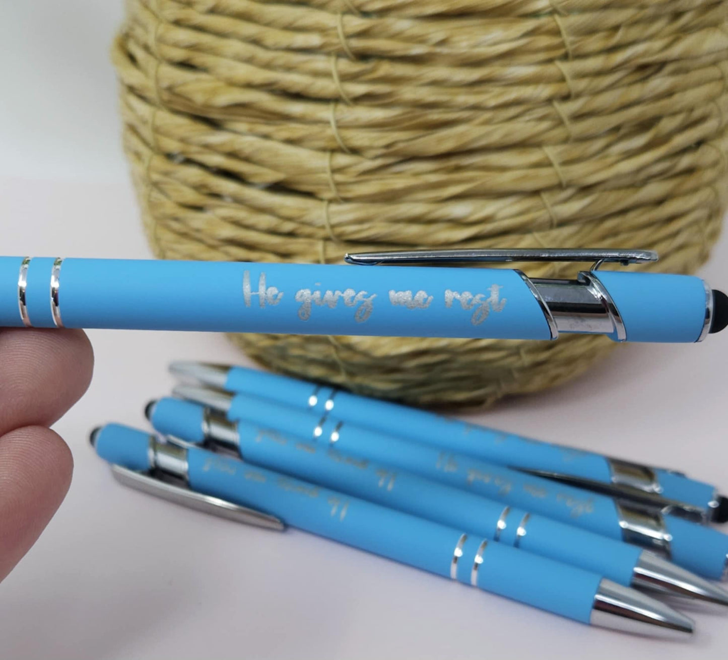 He Gives Me Rest Christian Pen