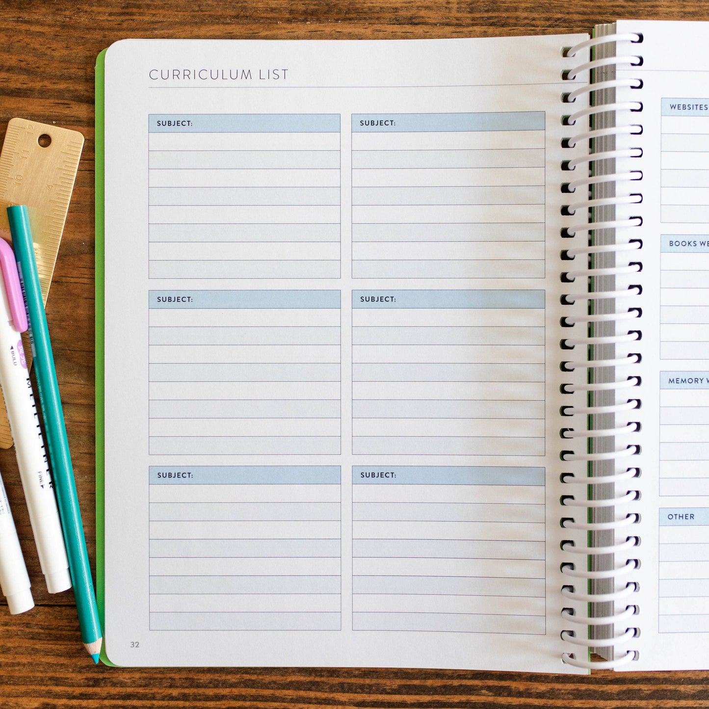 The Homeschool Planner