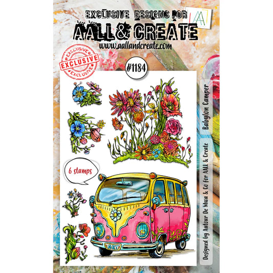 AALL & Create #1184 Stamps - Babylon Camper