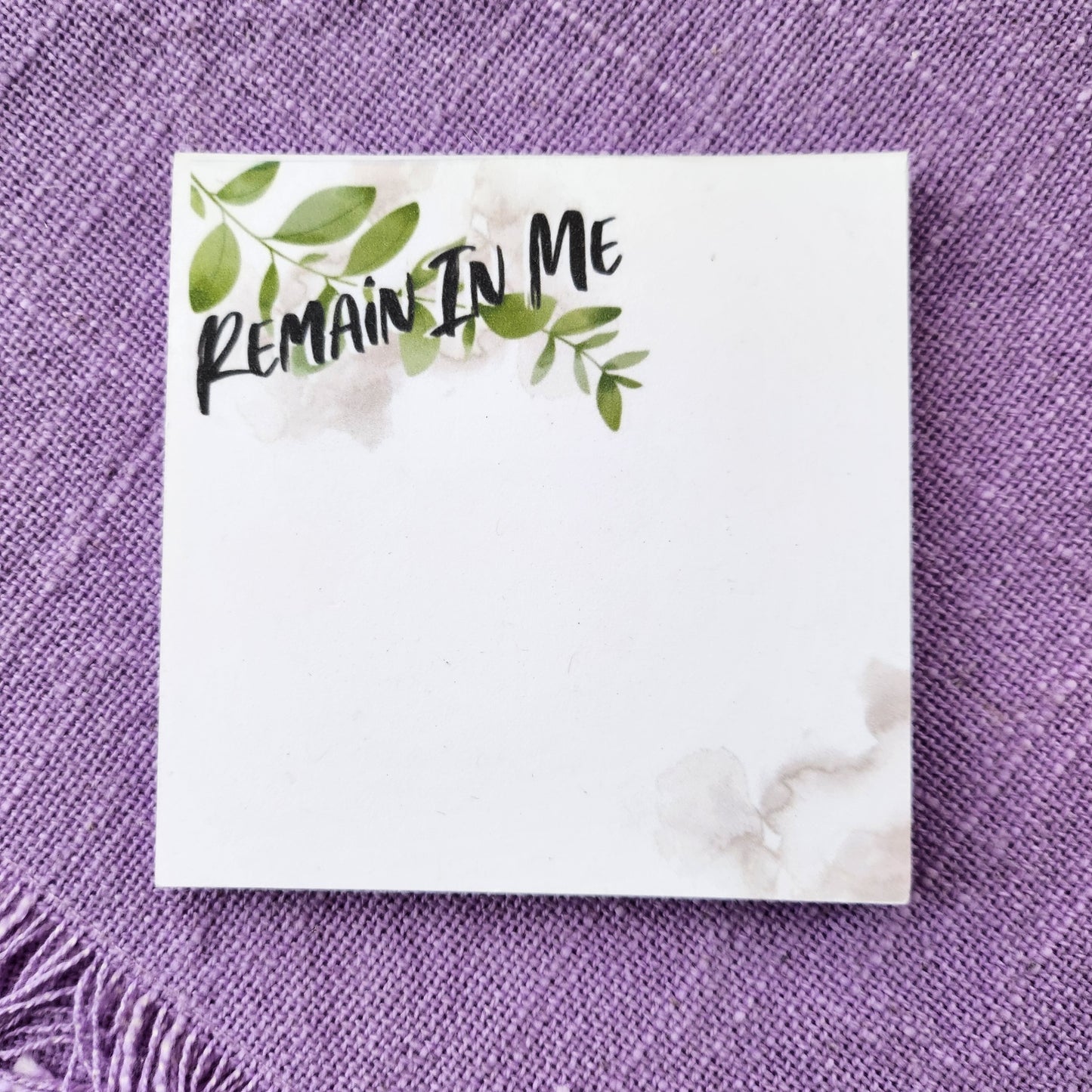 Remain In Me John 15 Notepad