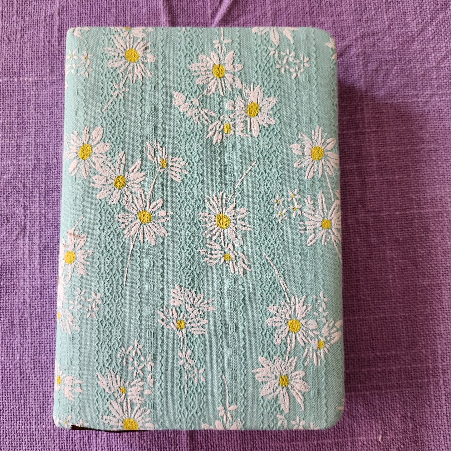 Fabric Daisy Notebook