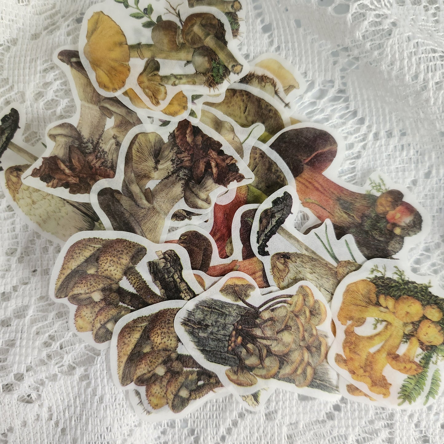 Mushroom Washi Stickers